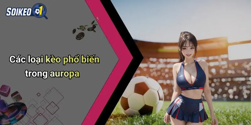 Các loại kèo phổ biến trong auropa