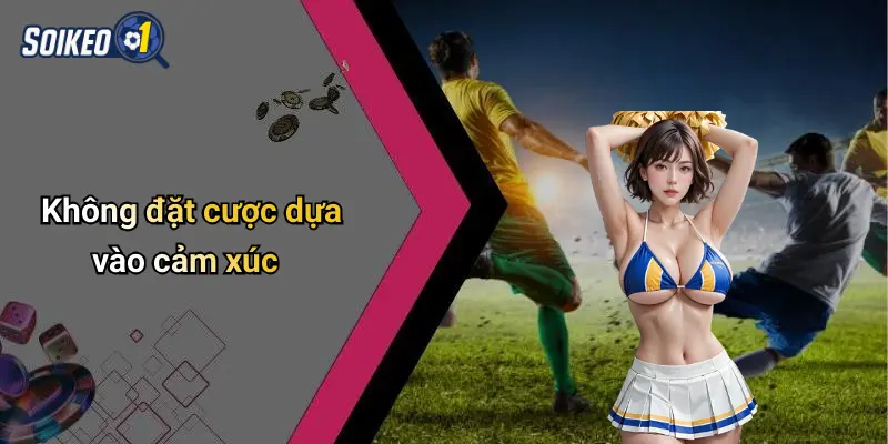 Không đặt cược dựa vào cảm xúc