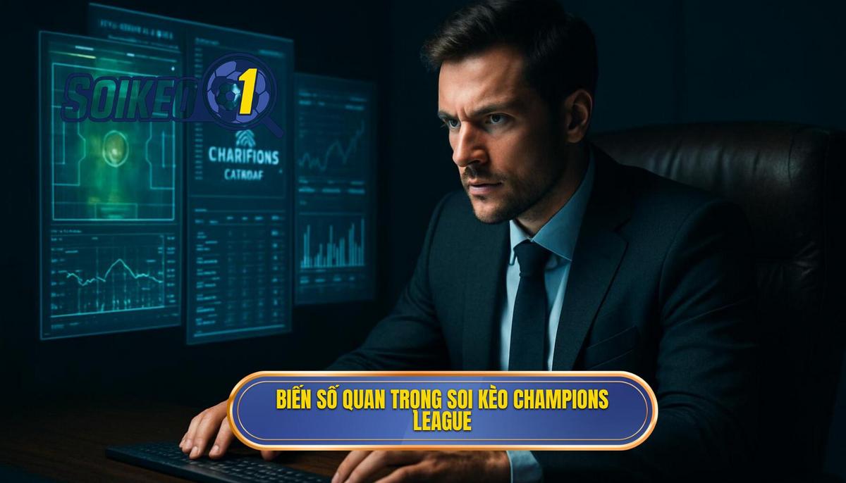 Phân tích biến số quan trọng khi soi kèo Champions League