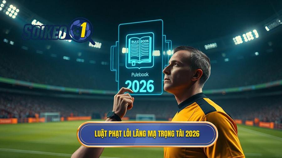 1. Luật phạt lỗi lăng mạ trọng tài 2026