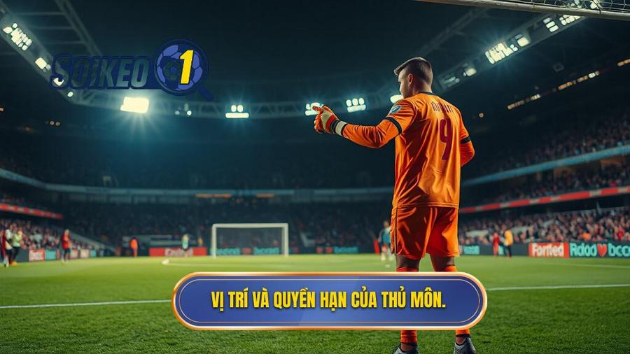 1. Vị trí và quyền hạn của thủ môn.