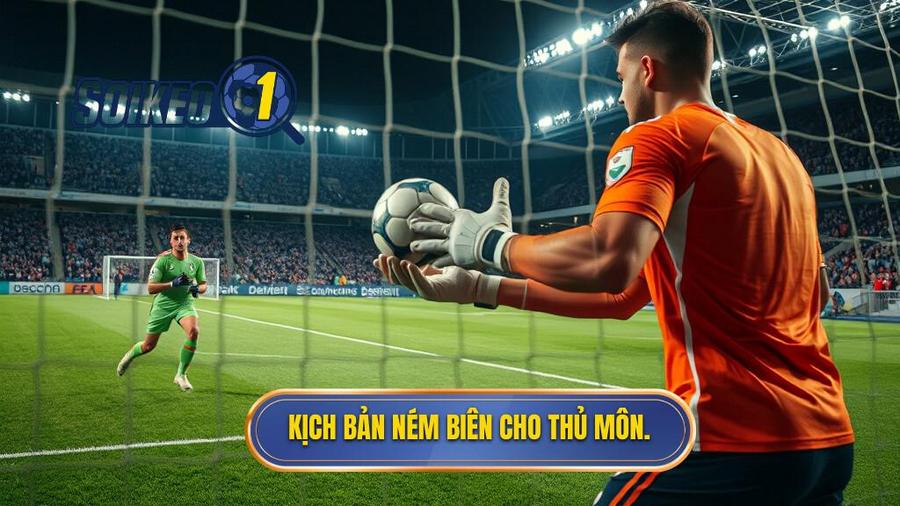 2. Kịch bản ném biên cho thủ môn.