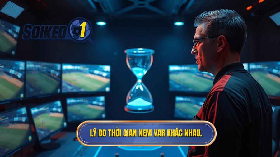 2. Lý do thời gian xem VAR khác nhau.