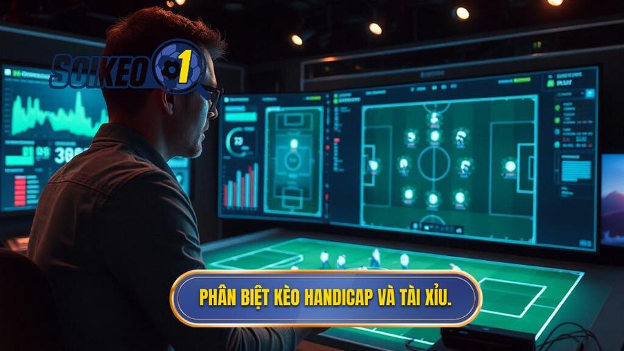 1. Hiểu rõ bản chất của kèo Handicap và kèo Tài Xỉu