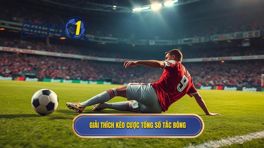 1. Giải thích kèo cược tổng số tắc bóng